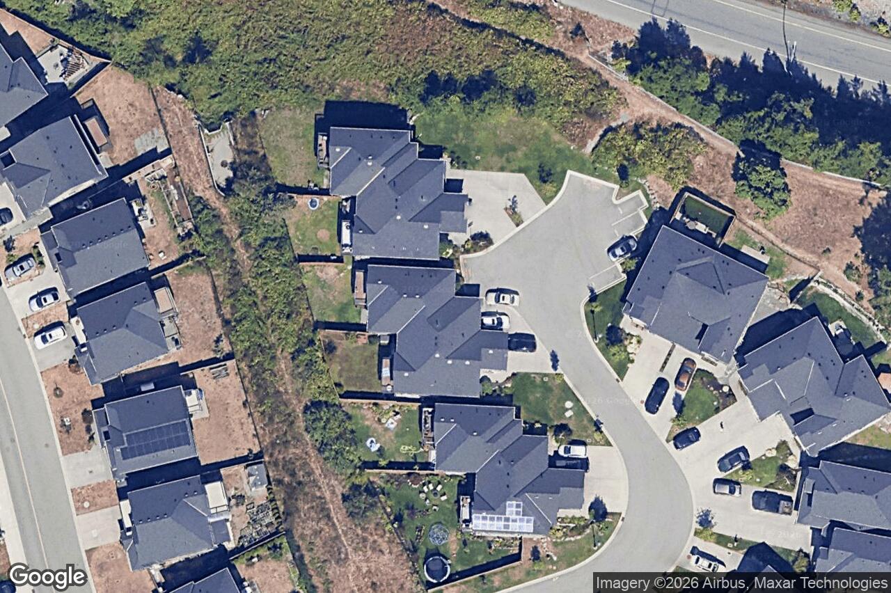 Aerial view of 6 Massey Pl, View Royal