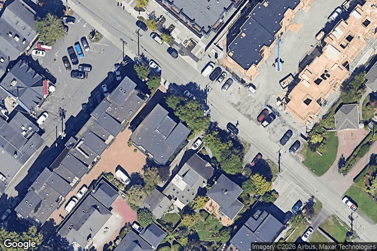 Aerial view of TH2 – 2591 Penrhyn St, Saanich