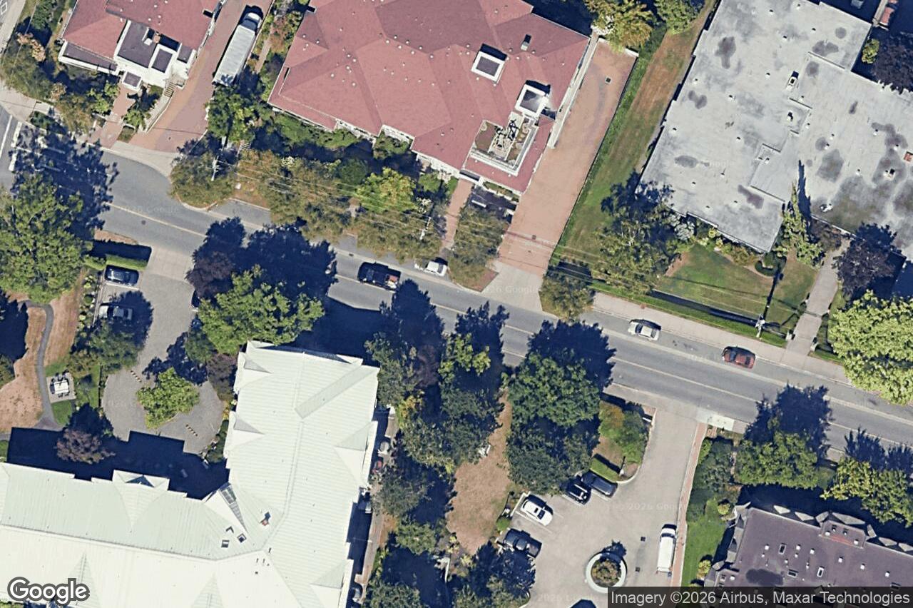 Aerial view of 304 – 1514 Church Ave, Saanich