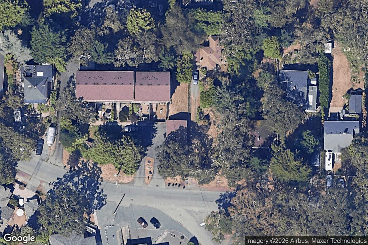Aerial view of 1022 Falmouth Rd, Saanich