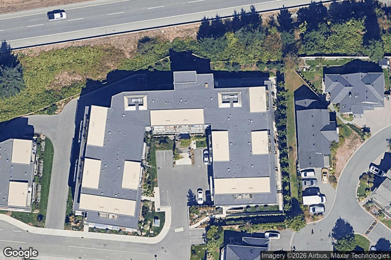 Aerial view of 210 – 110 Presley Pl, View Royal