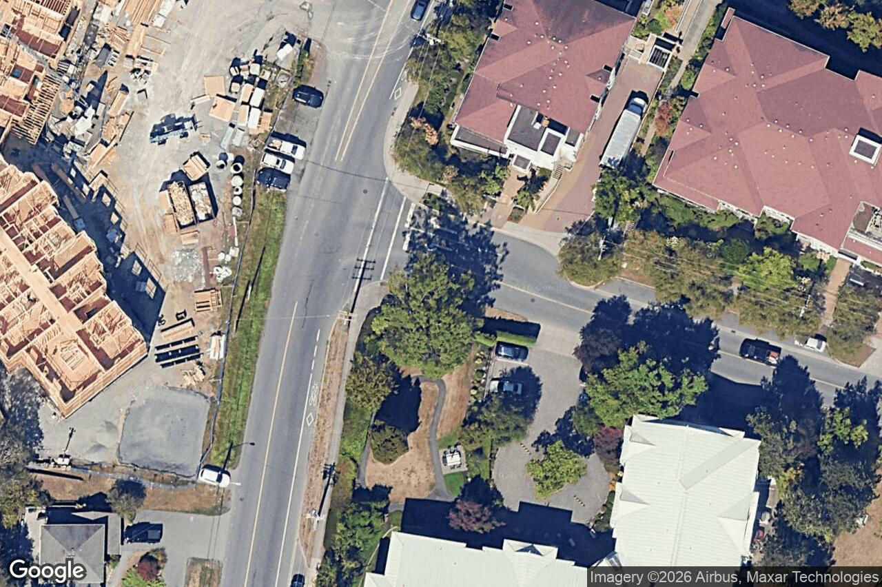 Aerial view of 309 – 1505 Church Ave, Saanich