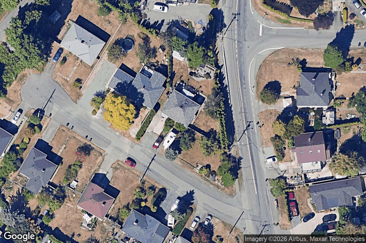 Aerial view of 870 Pendene Pl, Saanich