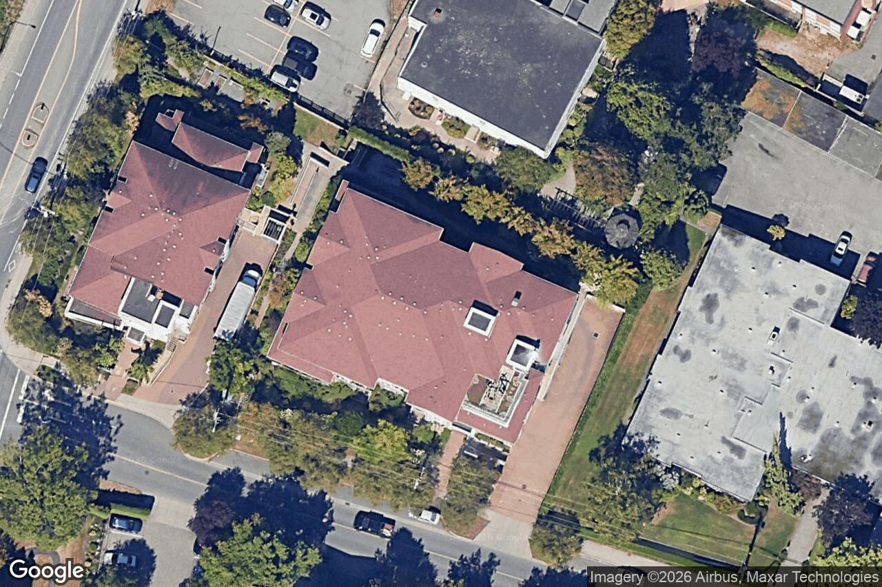Aerial view of 306 – 1514 Church Ave, Saanich