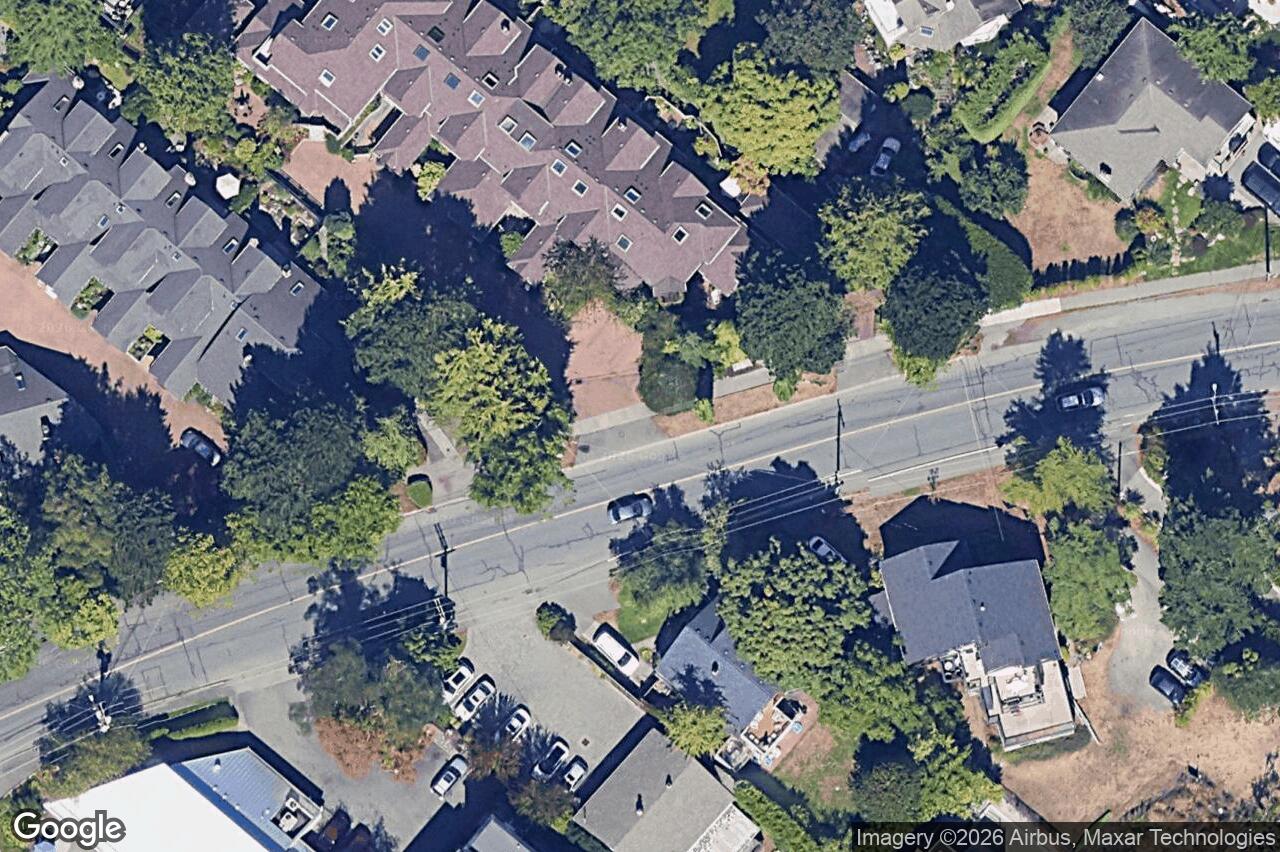 Aerial view of 2 – 3860 Cadboro Bay Rd, Saanich