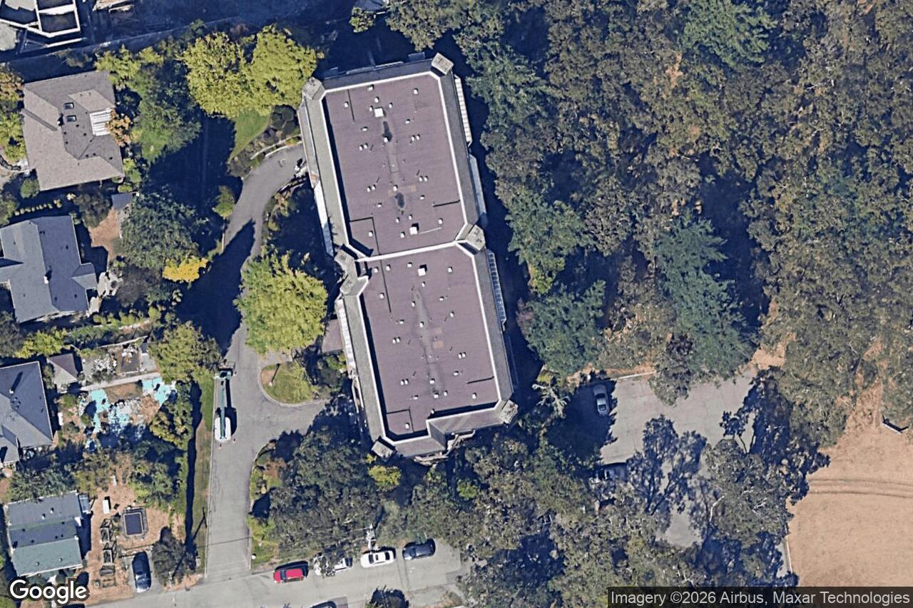 Aerial view of 104 – 1106 Glenora Pl, Saanich