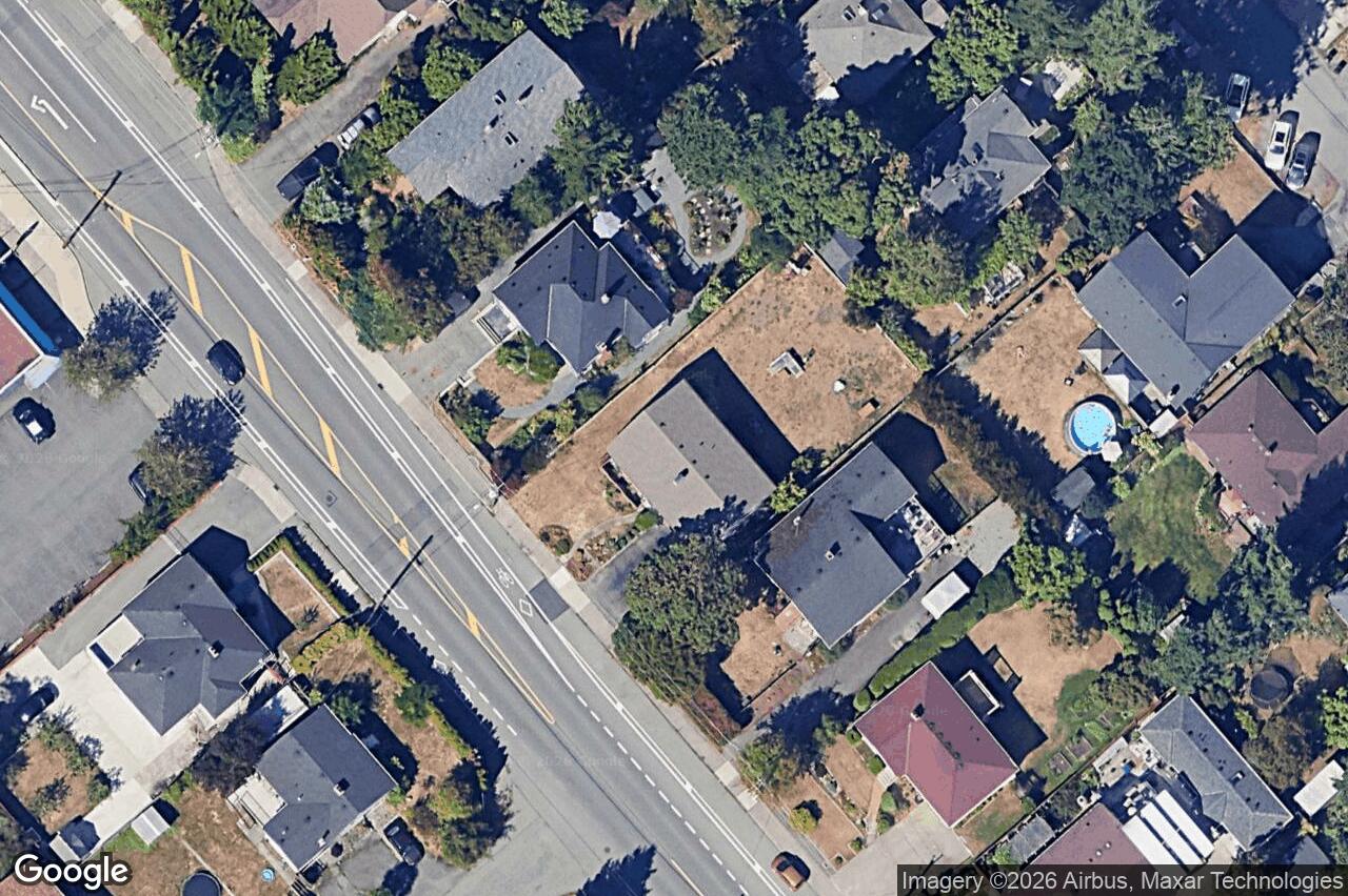 Aerial view of 3871 Carey Rd, Saanich