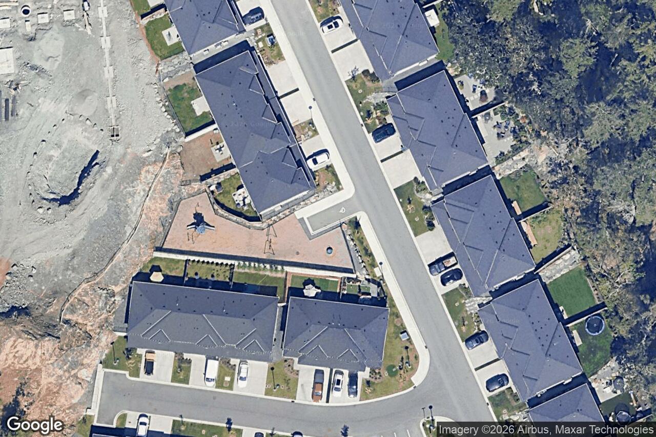 Aerial view of 1922 West Park Lane, View Royal