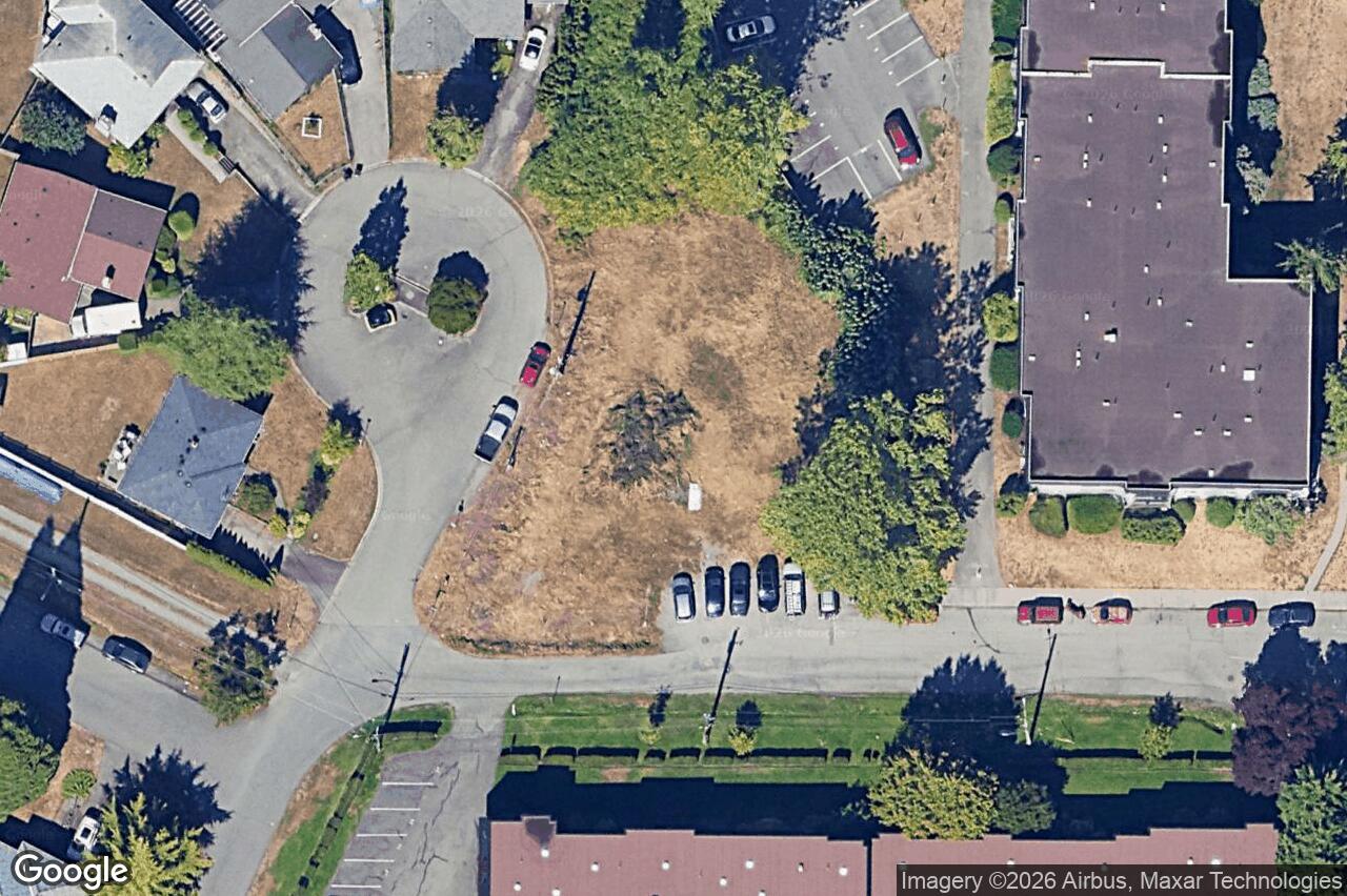 Aerial view of 1544 Christmas Ave, Saanich