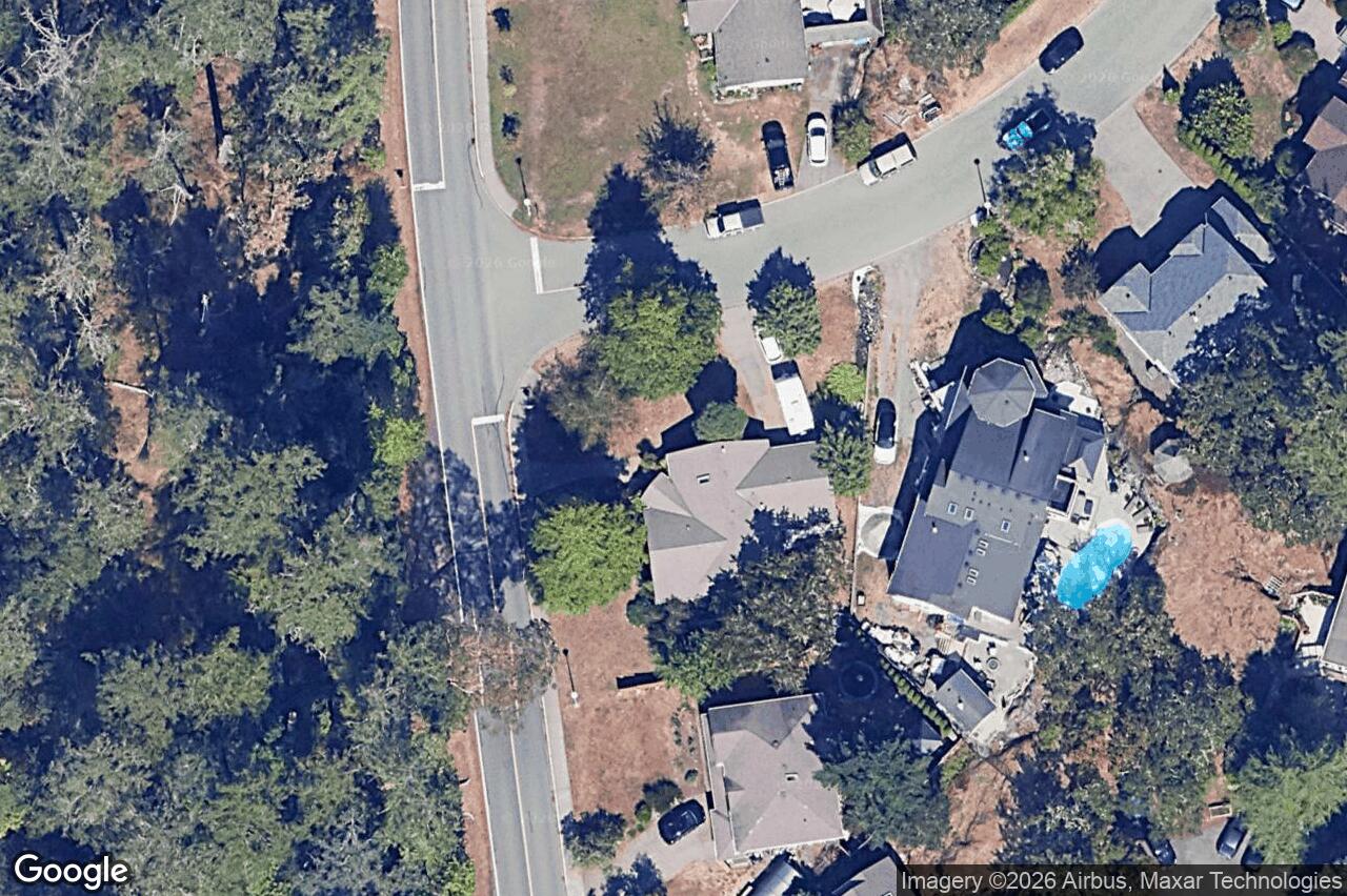 Aerial view of 1975 Highland Rd, View Royal