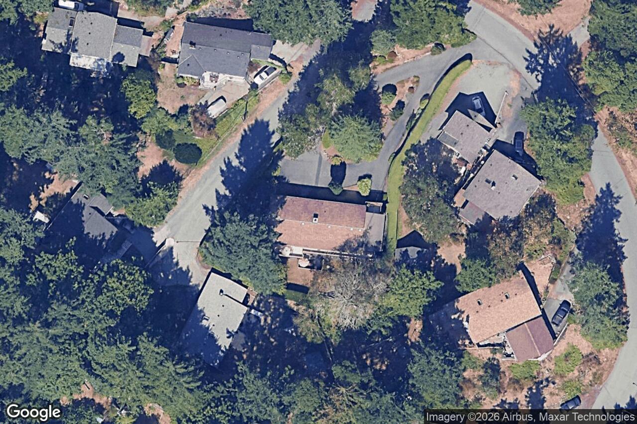 Aerial view of 913 Gade Rd, Langford