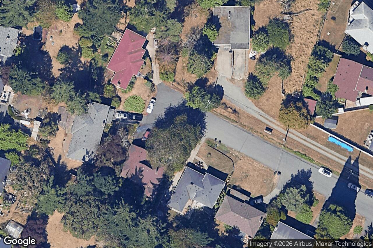 Aerial view of 7 – 1520 Louise Pl, Saanich