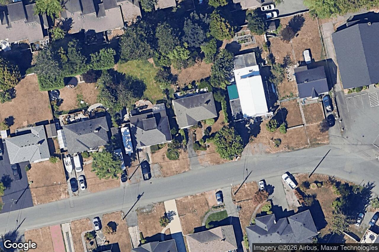 Aerial view of 1 – 588 Whiteside St, Saanich