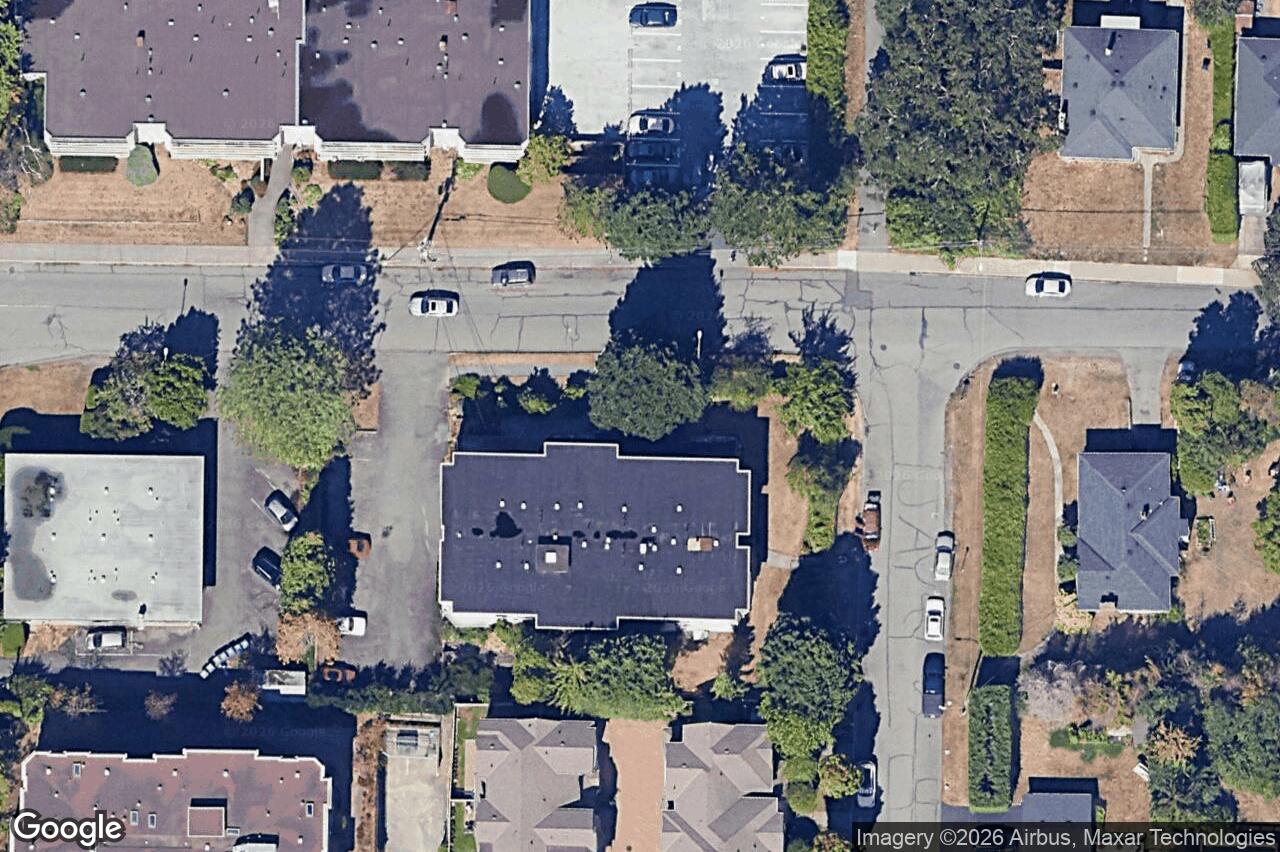 Aerial view of 303 – 1597 Midgard Ave, Saanich