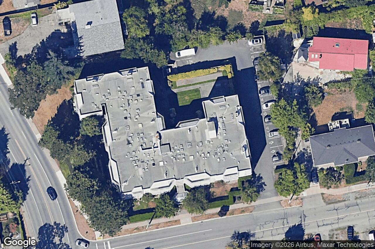 Aerial view of 407 – 1100 Union Rd, Saanich