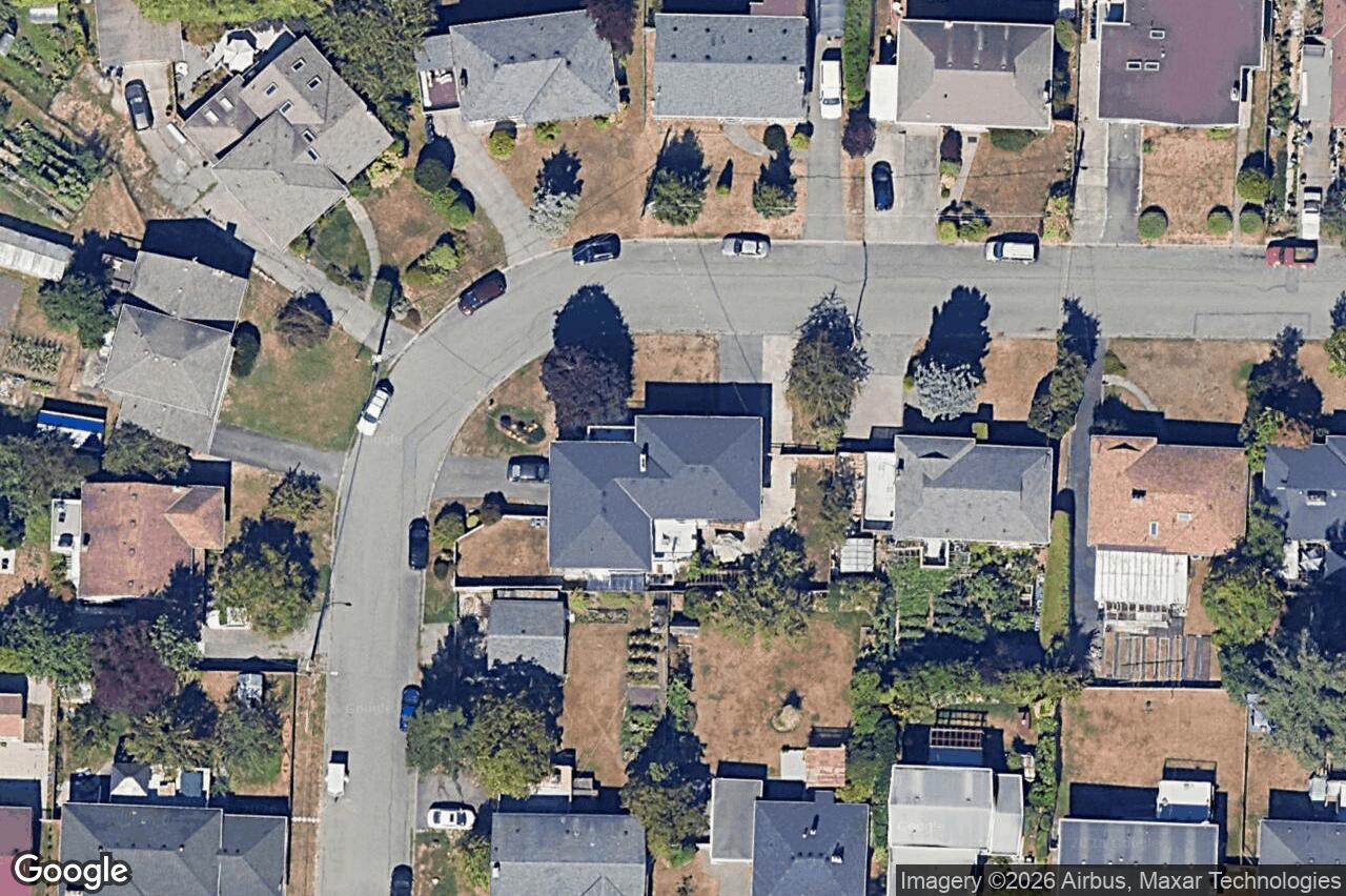 Aerial view of 3881 Olivia Pl, Saanich