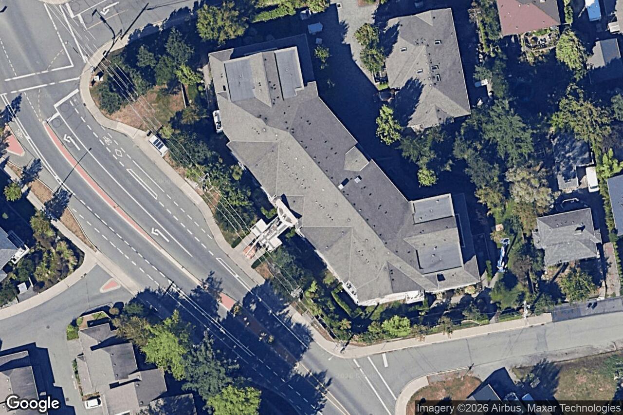 Aerial view of 209 – 3915 Carey Rd, Saanich