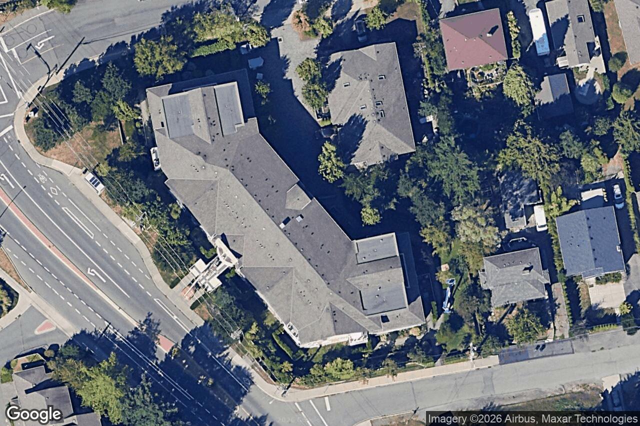 Aerial view of 107 – 3915 Carey Rd, Saanich