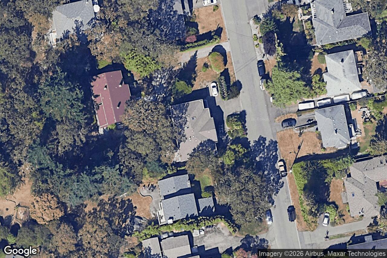 Aerial view of 3908A Ascot Dr, Saanich