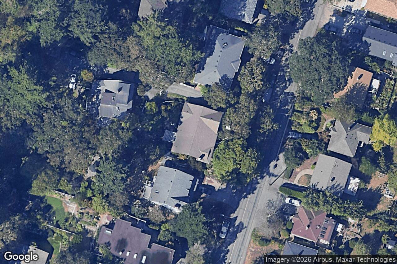 Aerial view of 3874 Grange Rd, Saanich