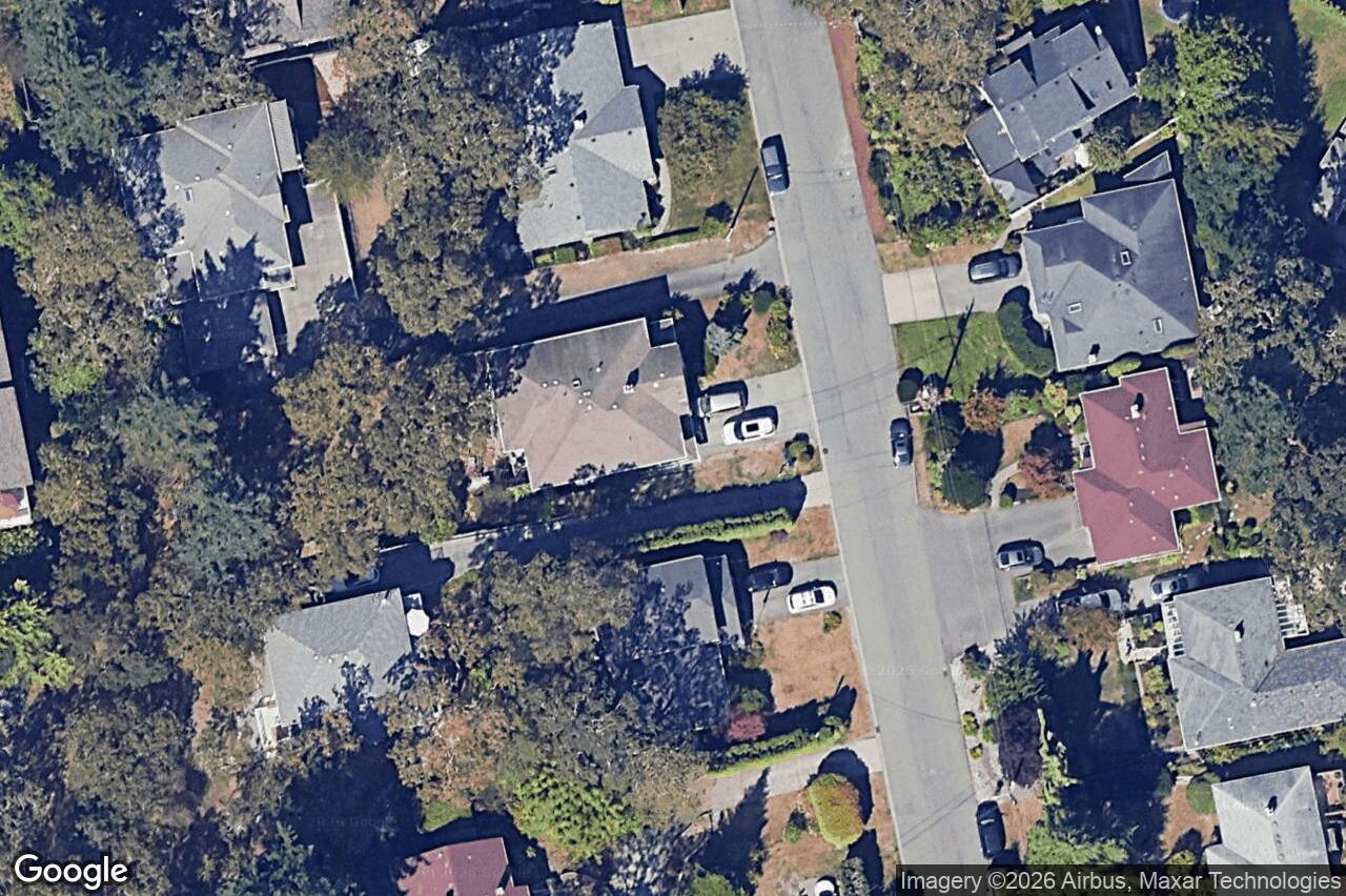 Aerial view of 3914 Ascot Dr, Saanich