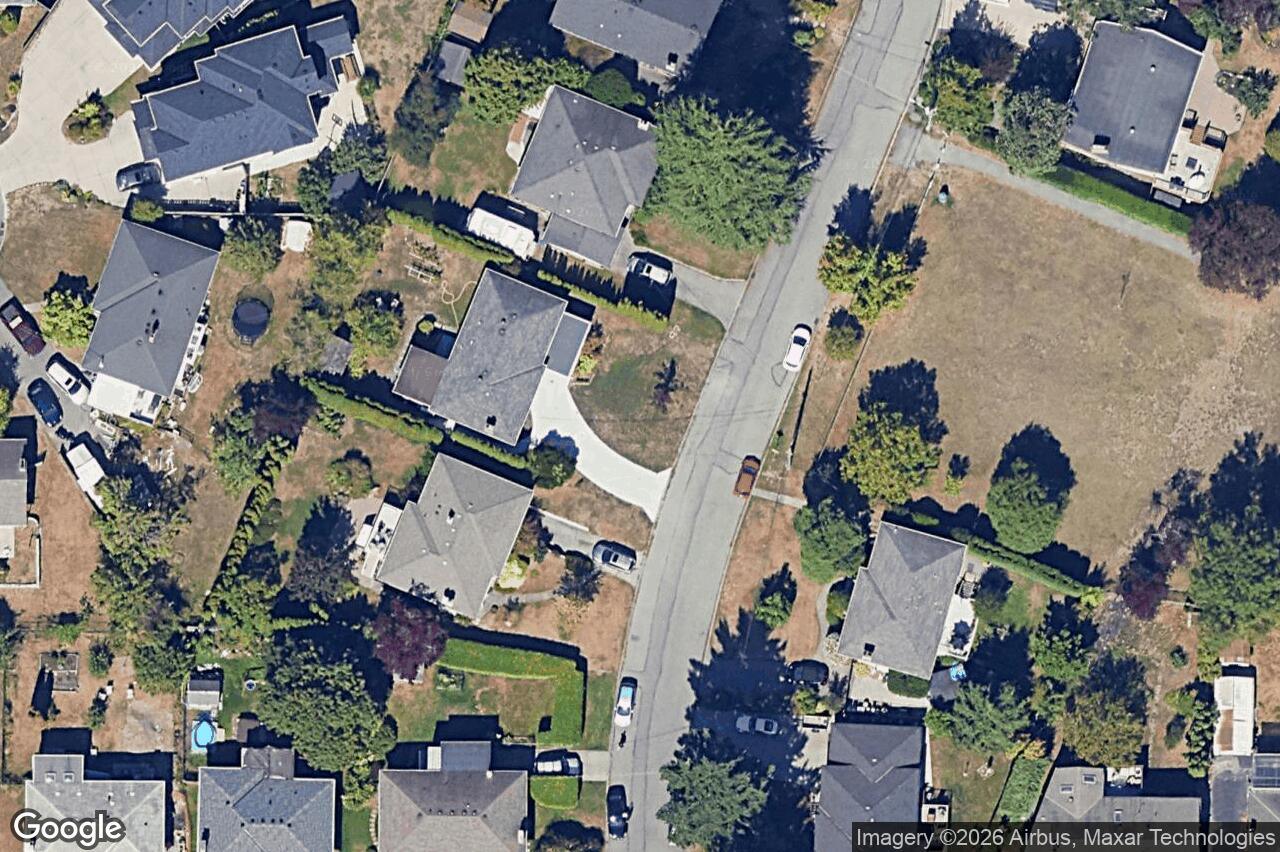 Aerial view of 1773 Howroyd Ave, Saanich