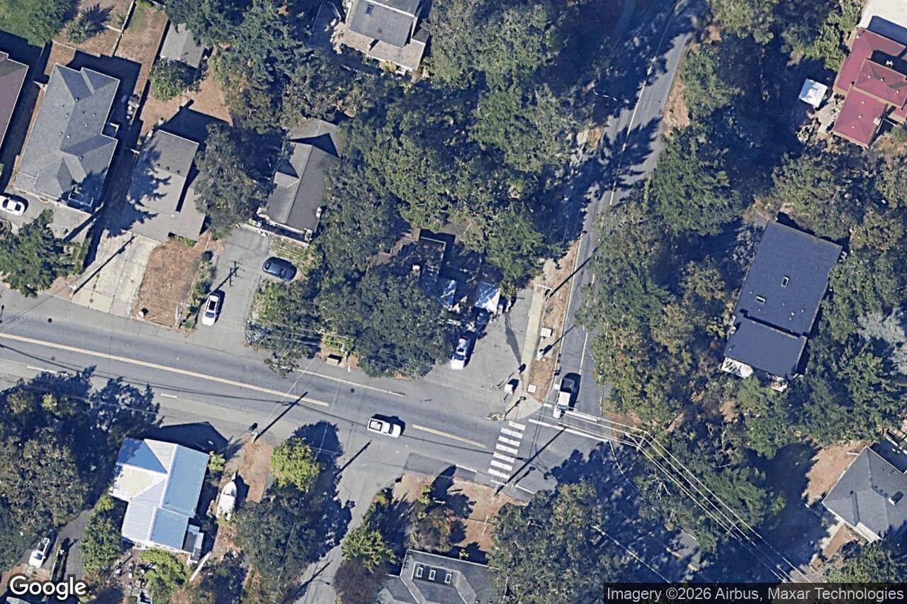 Aerial view of 1168 Burnside Rd, Saanich
