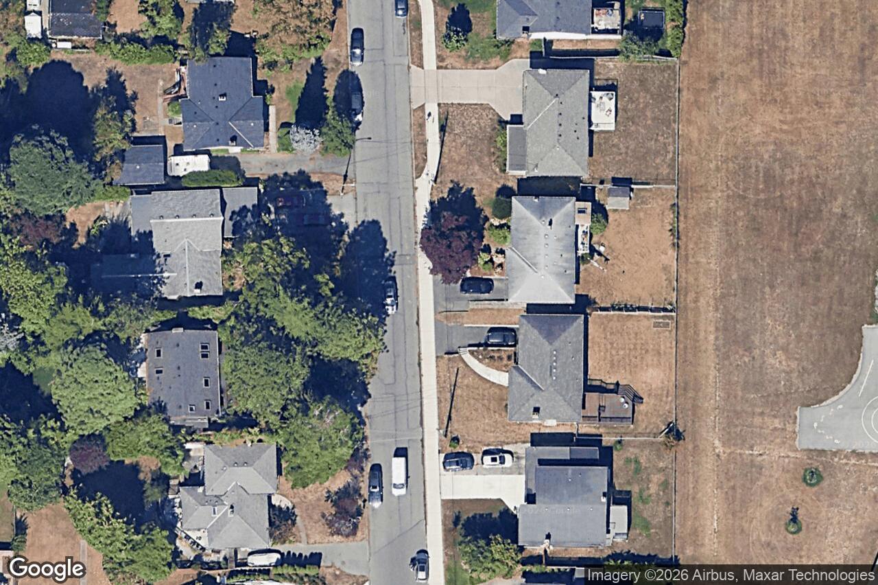 Aerial view of 3917 Ansell Rd, Saanich