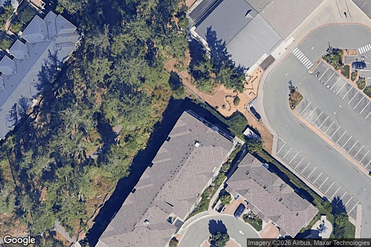 Aerial view of 208 – 1900 Watkiss Way, View Royal