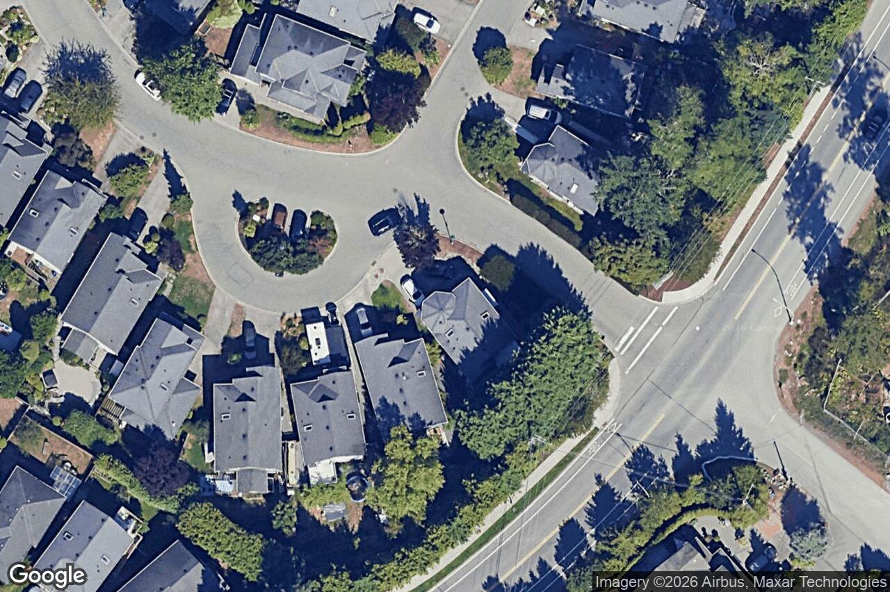 Aerial view of 56 Stoneridge Dr, View Royal