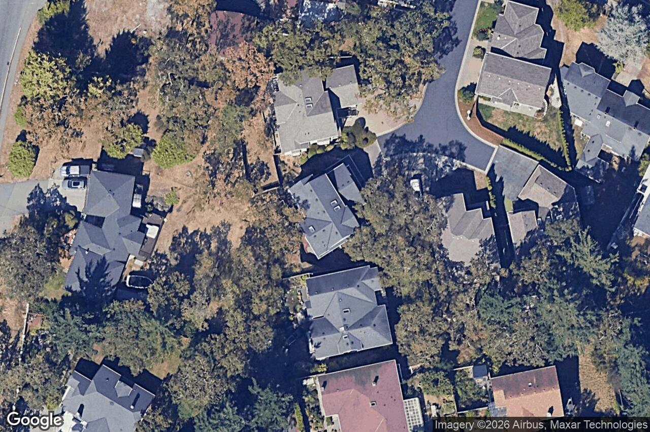 Aerial view of 3924 Druce Lane, Saanich