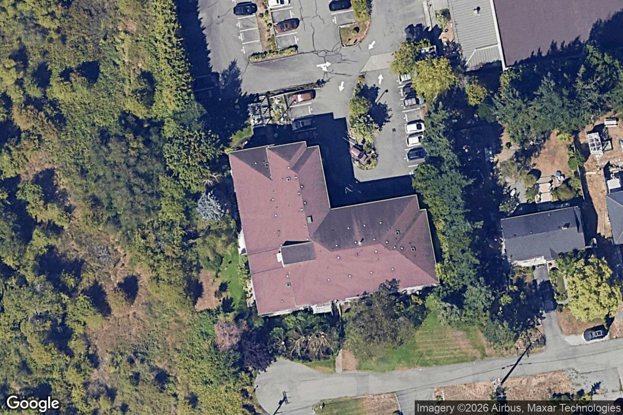 Aerial view of 301 – 651 Jolly Pl, Saanich