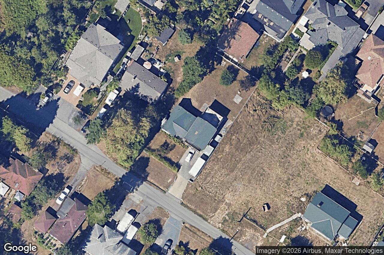 Aerial view of 730 Violet Ave, Saanich