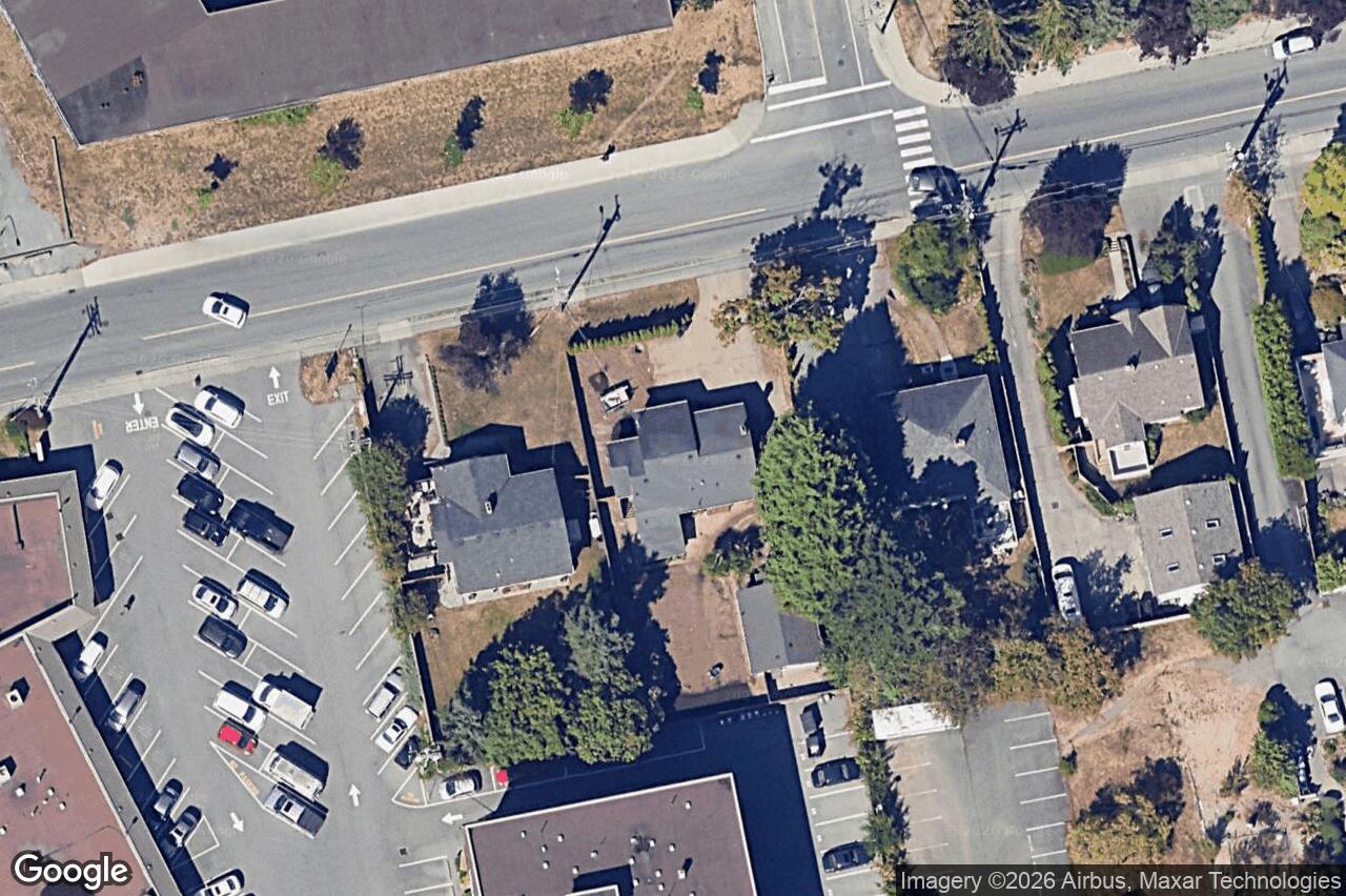 Aerial view of 1123 Reynolds Rd, Saanich