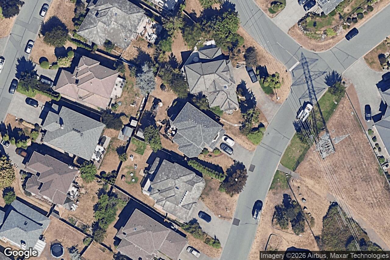 Aerial view of 2310 Francis View Dr, View Royal