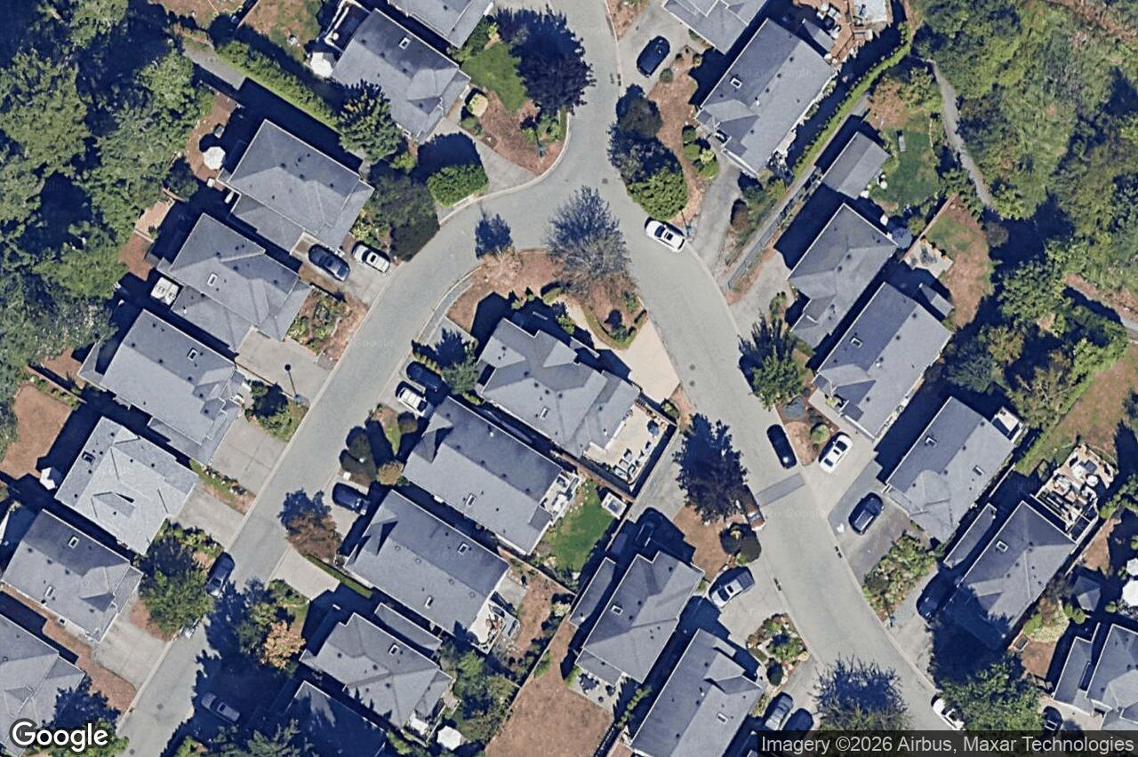 Aerial view of 32 Stoneridge Dr, View Royal