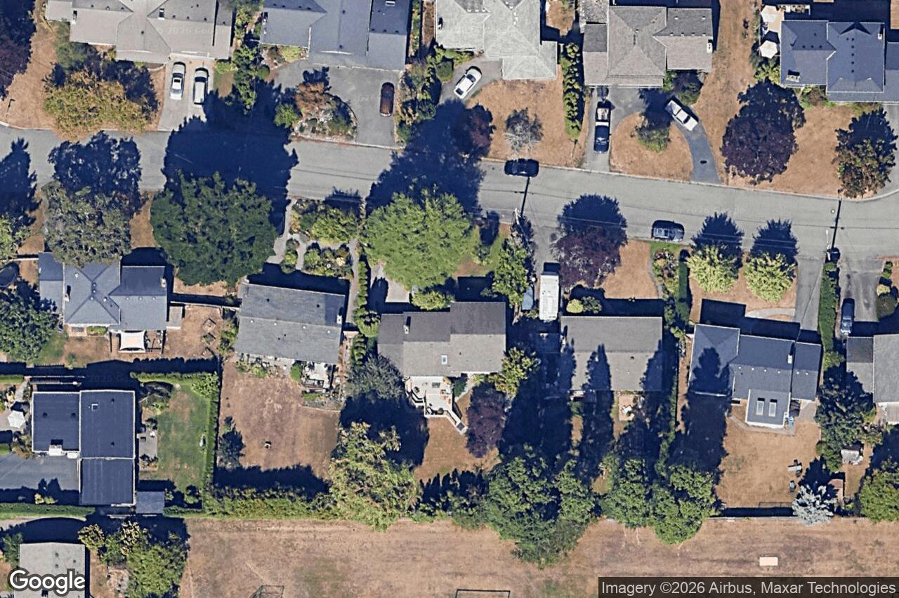 Aerial view of 1809 Jade Pl, Saanich