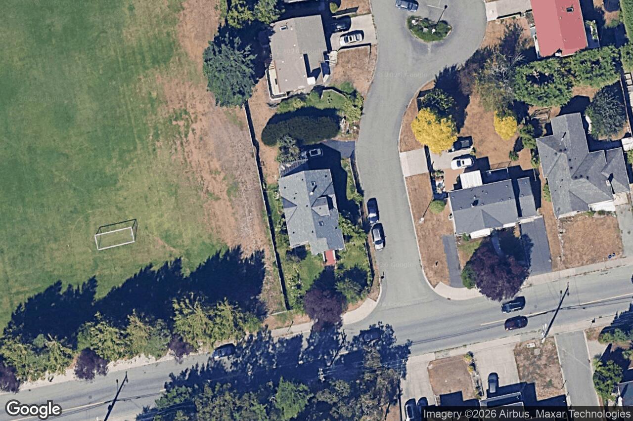 Aerial view of 1160 Reynolds Rd, Saanich