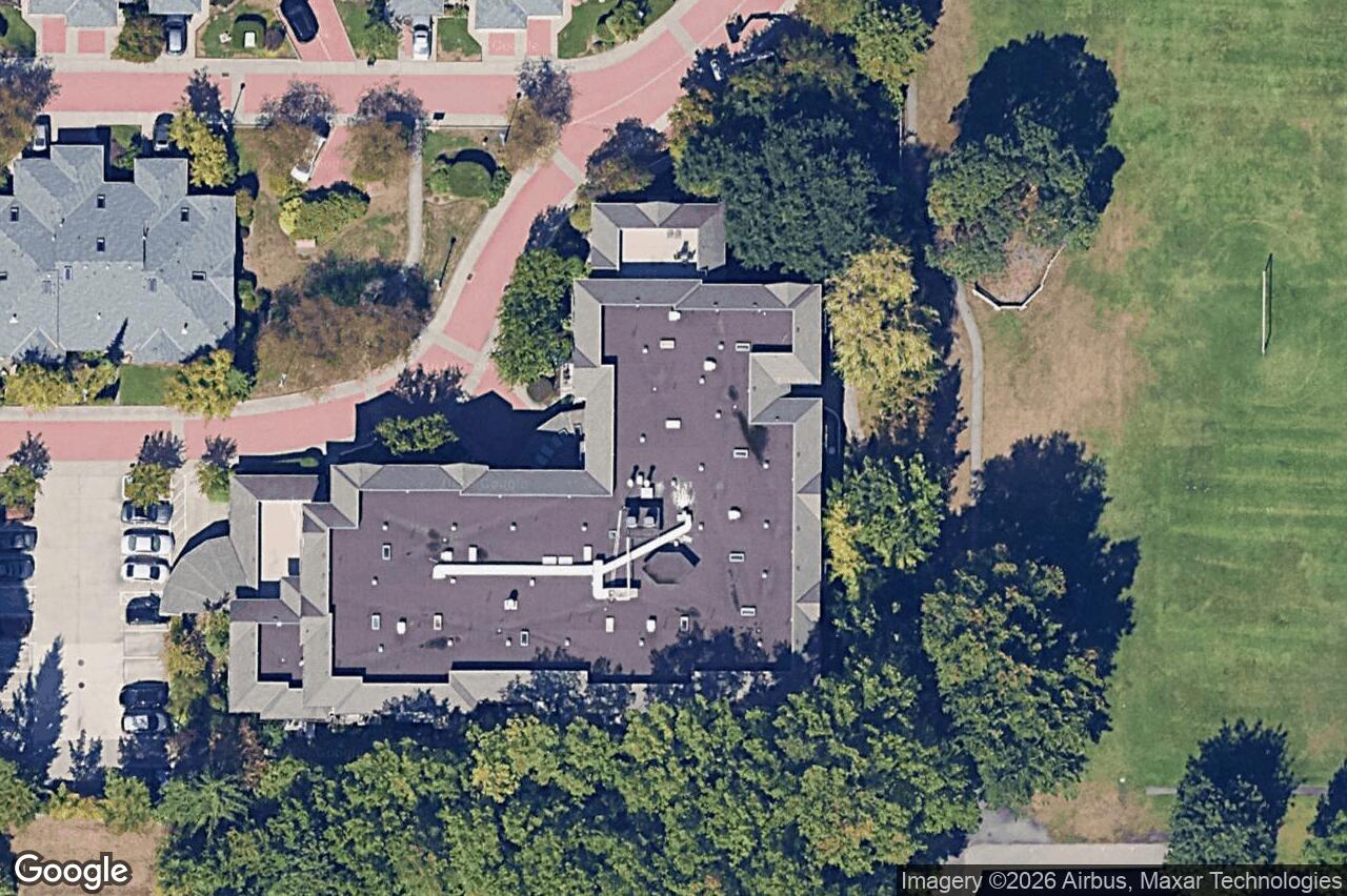 Aerial view of 104 – 1485 Garnet Rd, Saanich