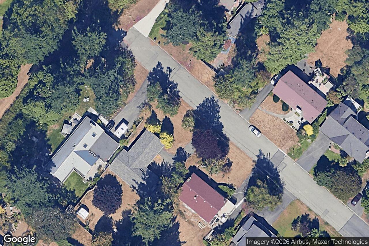 Aerial view of 2429 Sutton Rd, Saanich