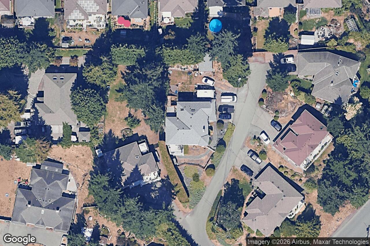 Aerial view of 204 Misty Rise, Langford