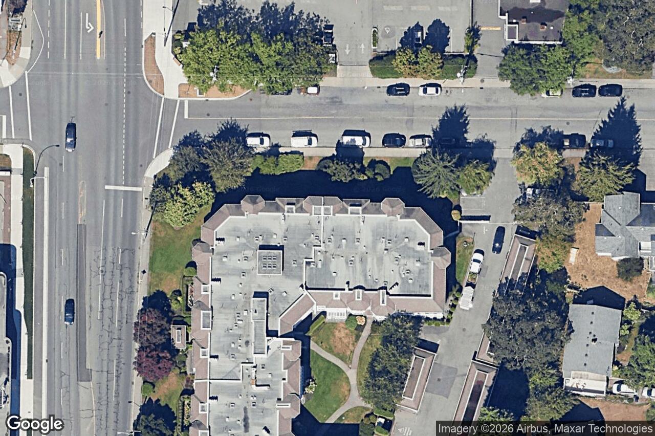 Aerial view of 315 – 3931 Shelbourne St, Saanich