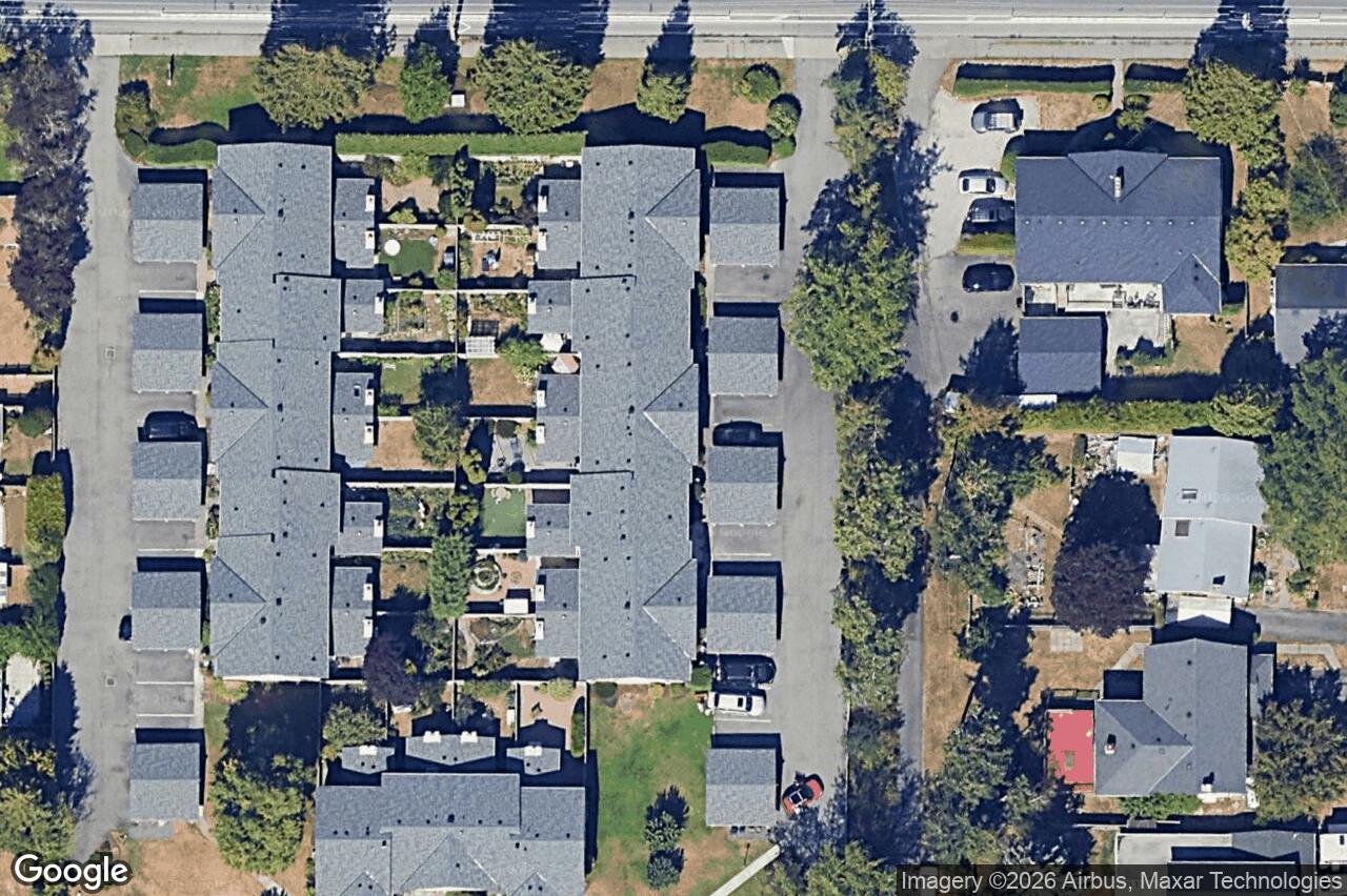 Aerial view of 19 – 1741 McKenzie Ave, Saanich