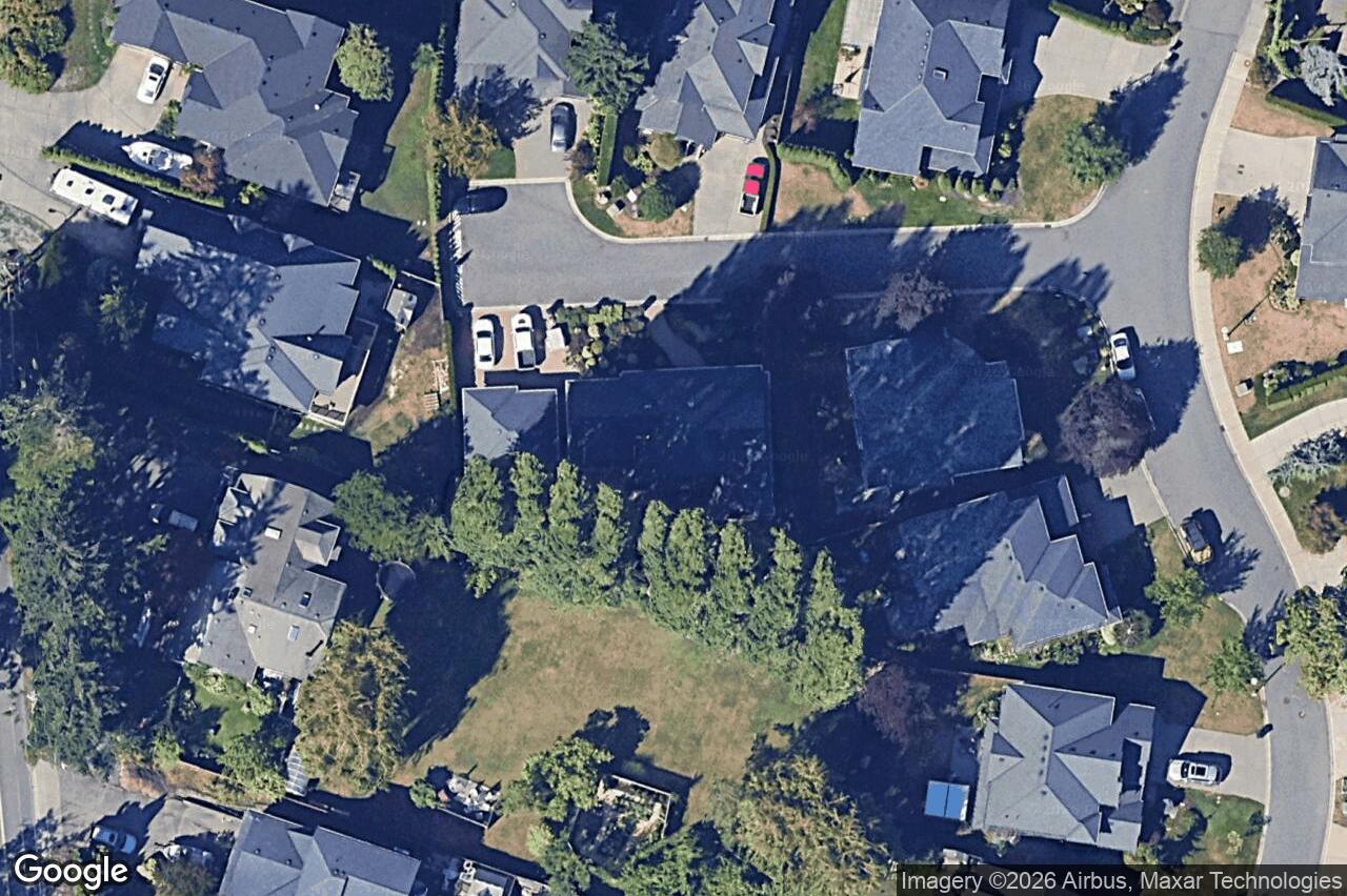 Aerial view of 1174 South Valley Pl, Saanich