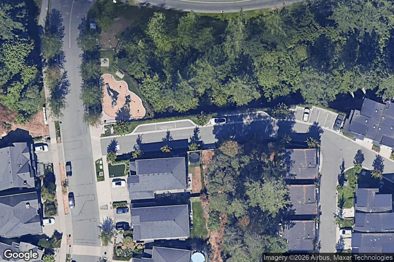 Aerial view of 921 Echo Valley Pl, Langford