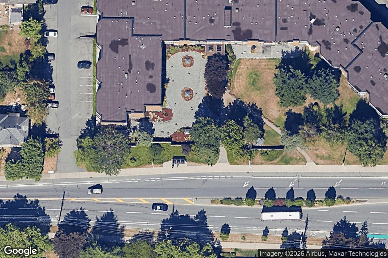 Aerial view of 320 – 1870 McKenzie Ave, Saanich