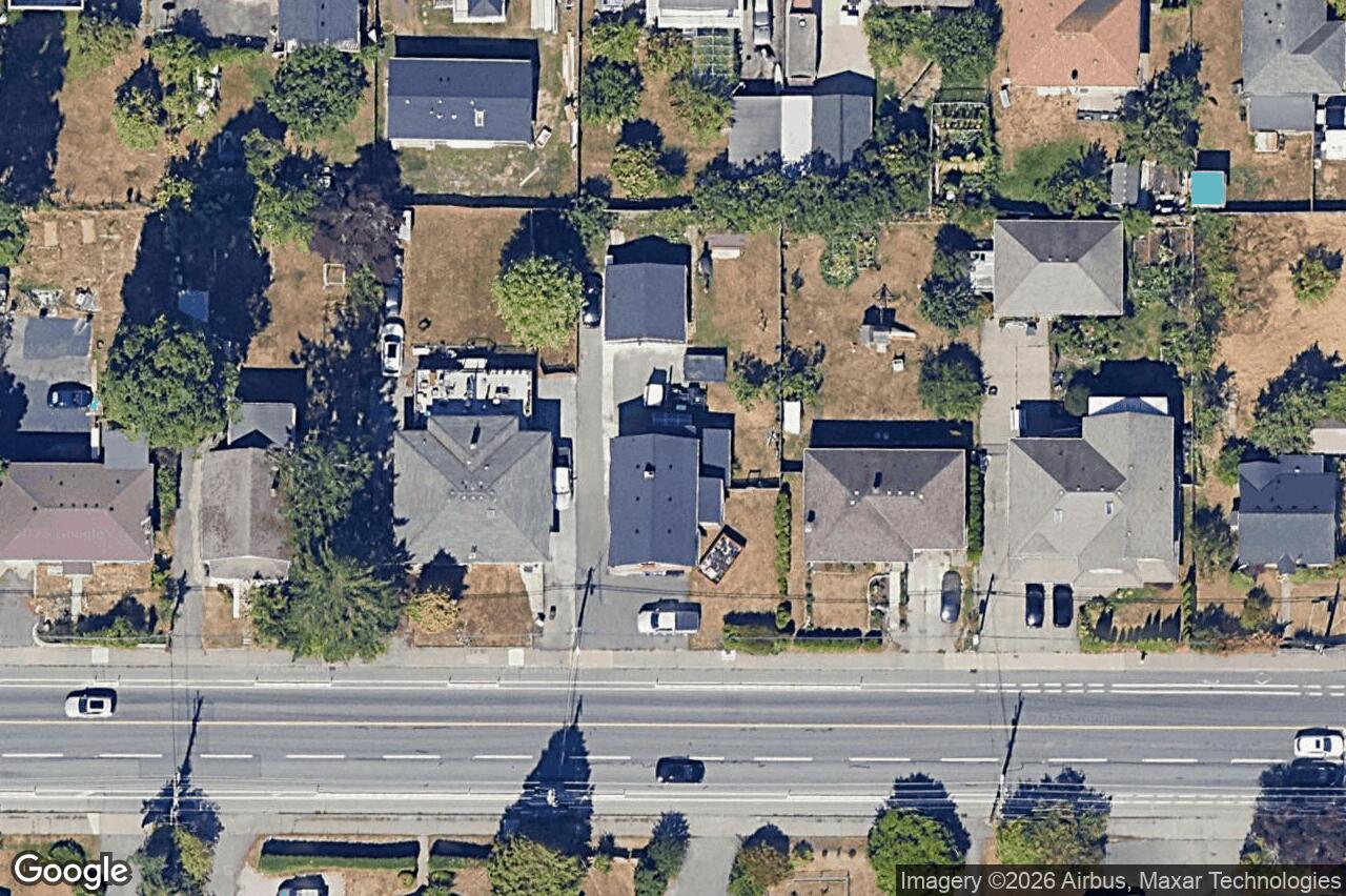 Aerial view of 1776 Mckenzie Ave, Saanich