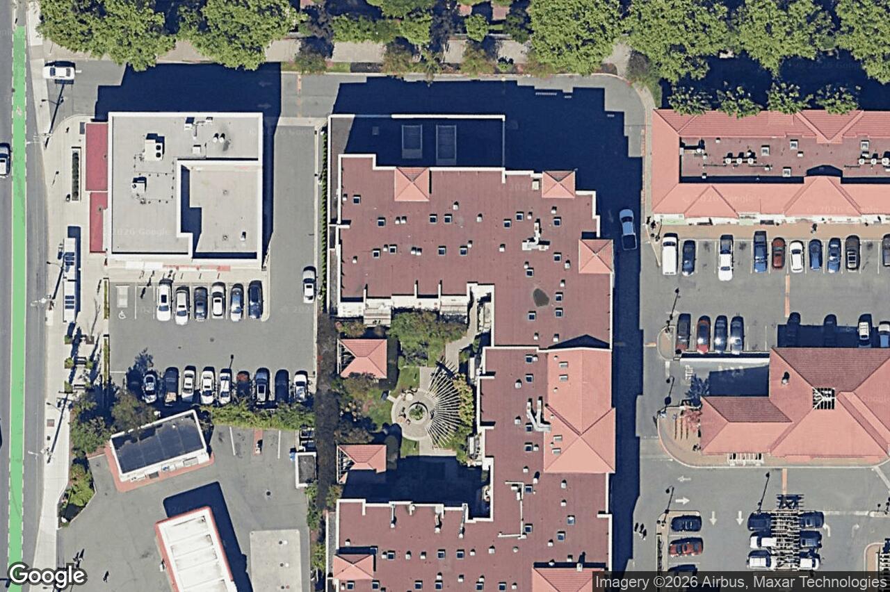 Aerial view of 210 – 1620 McKenzie Ave, Saanich