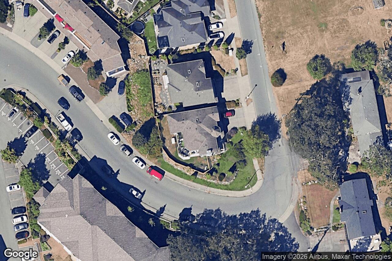 Aerial view of 4012 Rainbow St, Saanich