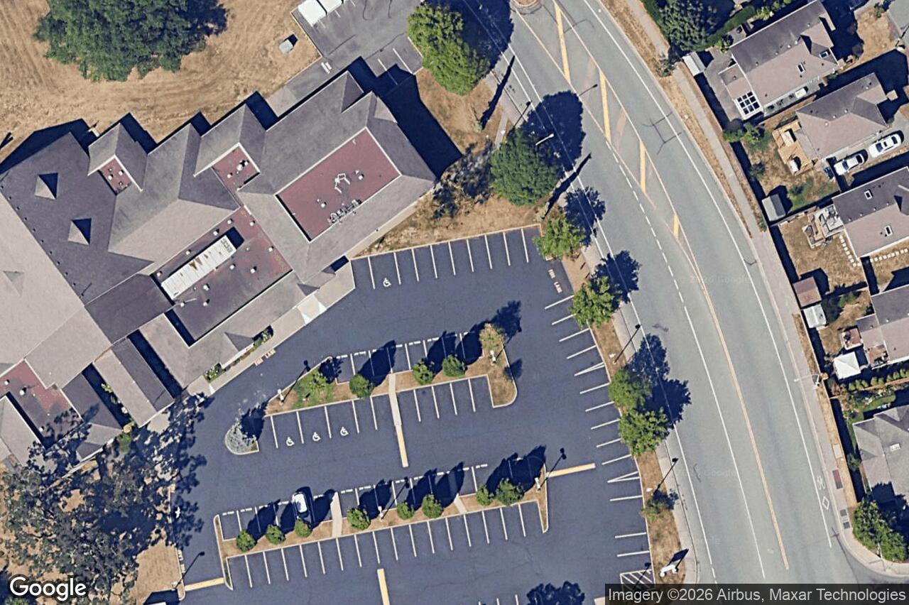 Aerial view of 105 – 4050 Douglas St, Saanich